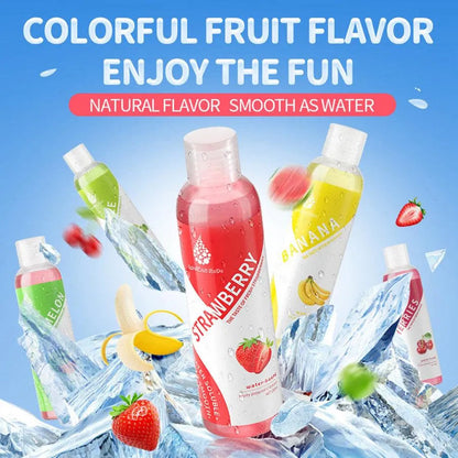 200ml Fruit Flavors Water Based Lubricant