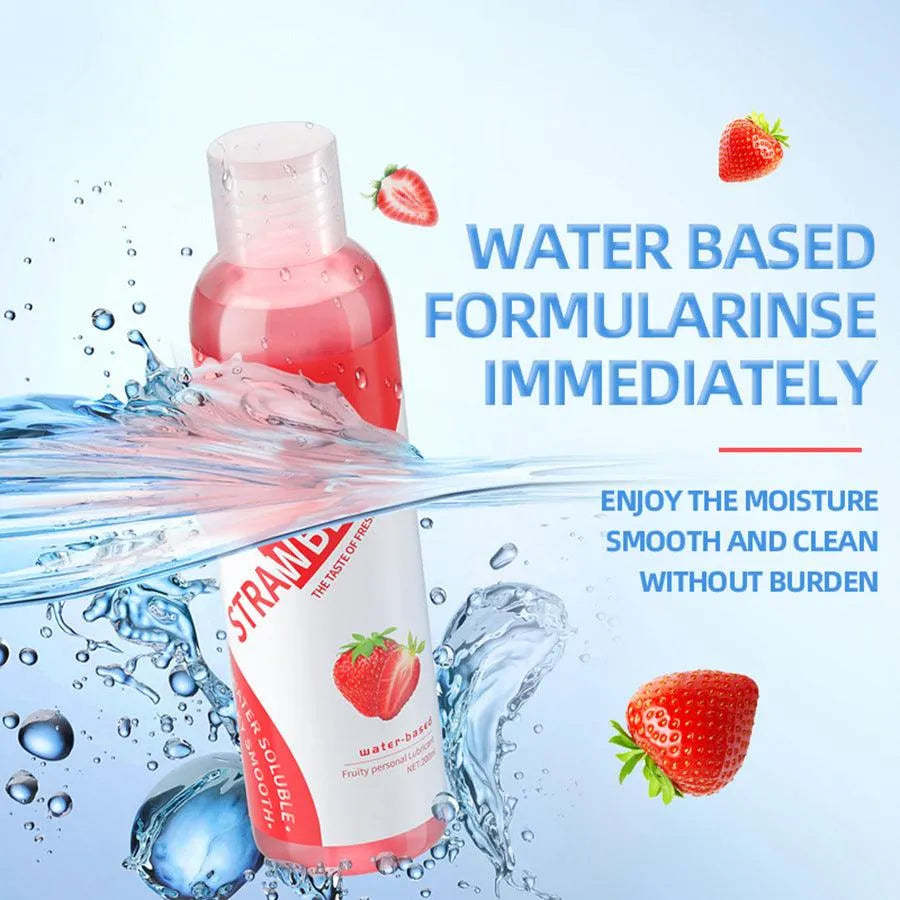 200ml Fruit Flavors Water Based Lubricant