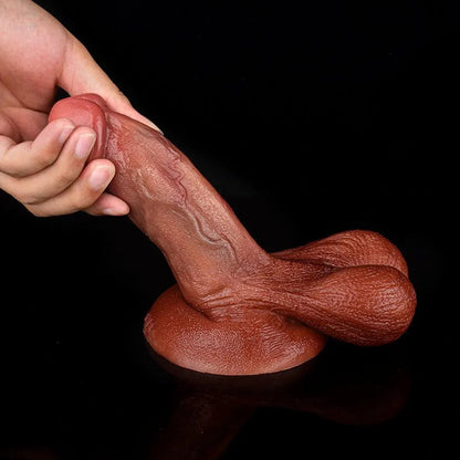 6 Inches Real Feel Suction Cup Small Dildo