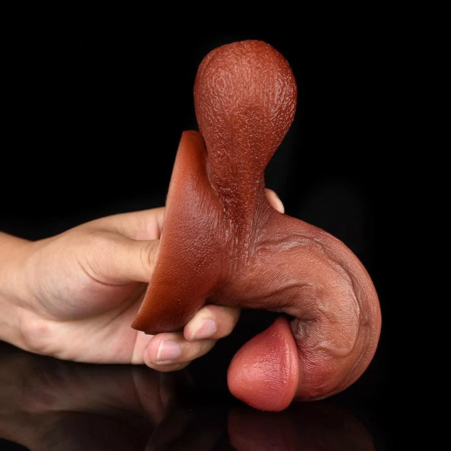 6 Inches Real Feel Suction Cup Small Dildo