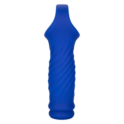 Admiral™ Blue Silicone Wave Penis Extension with Ball Strap