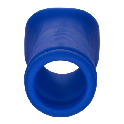 Admiral™ Blue Silicone Wave Penis Extension with Ball Strap