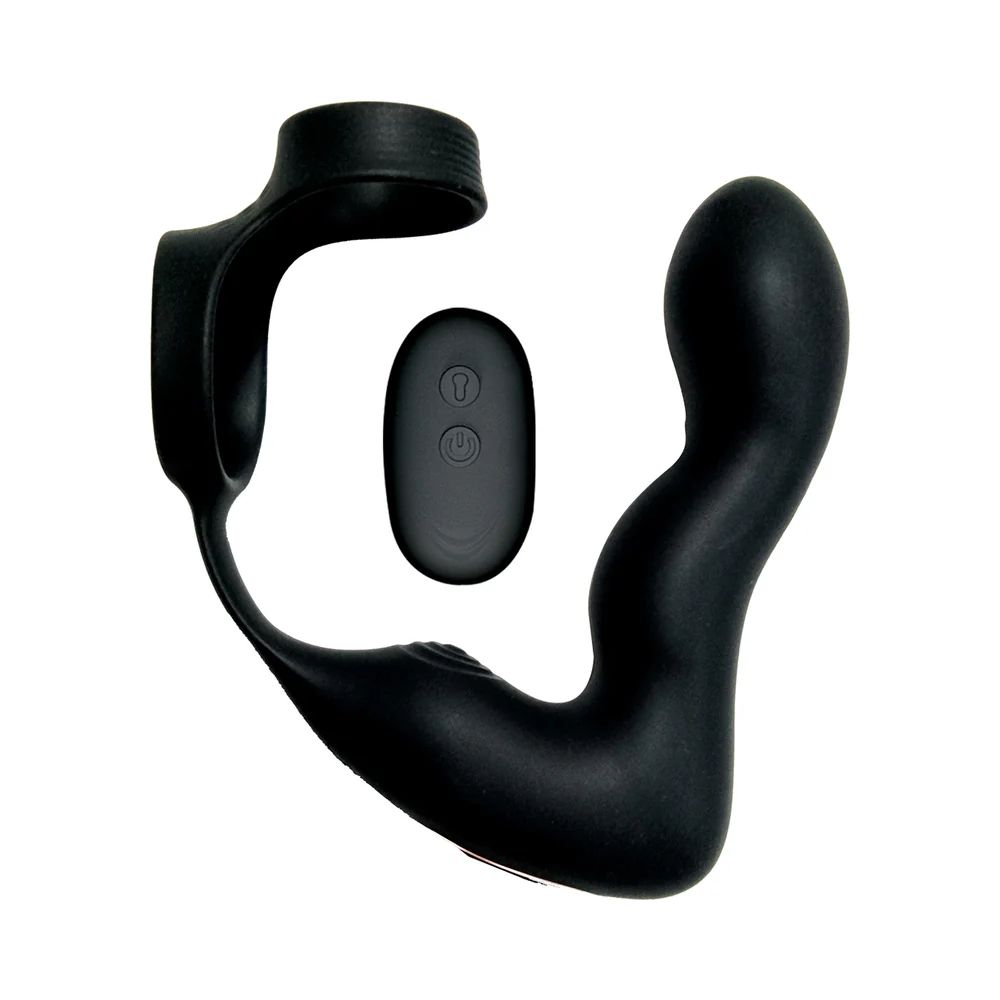 Atomic Inflatable & Vibrating P-Spot  Plug