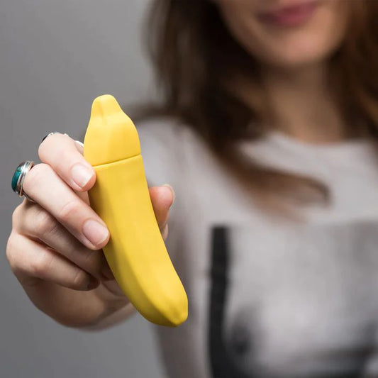 Banana Emojibator Ultra Discreet First Time Bullet Vibrator