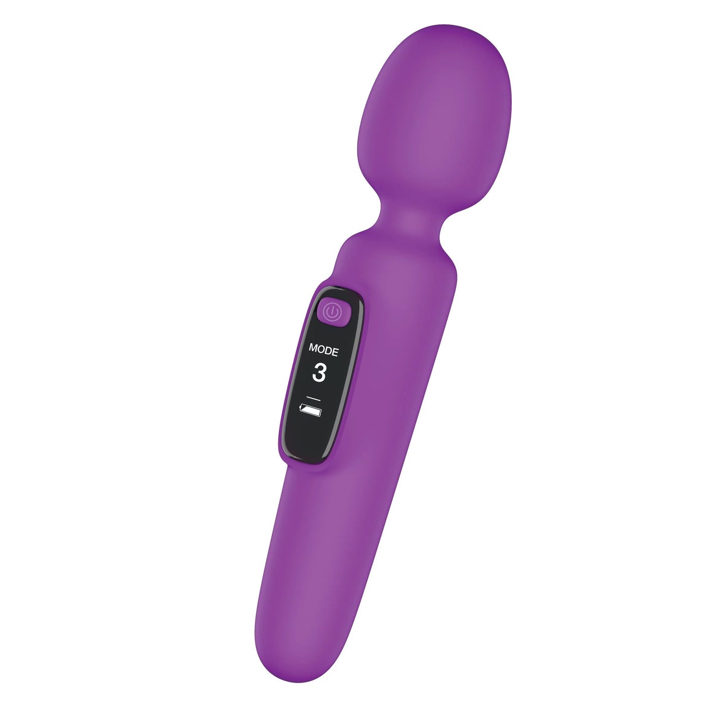 Bang! First Time Wand Vibrator with Digital Display - Purple