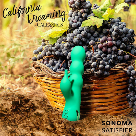 California Dreaming Sonoma Satisfier Dual Stimulation Vibrator