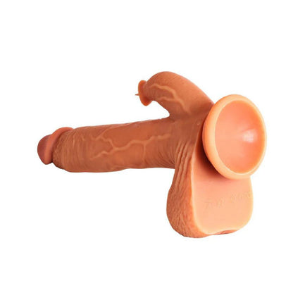 Colter Thrusting Large 8.5" Realistic App Controlled Dildo with Clit Licker