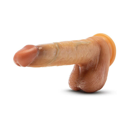 DaVinci Ultra Realistic 8 Inch Silicone Dildo with Sliding Foreskin - Caramel