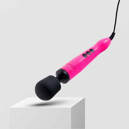 Doxy Die Cast Extra Powerful Wand Vibrator - Hot Pink