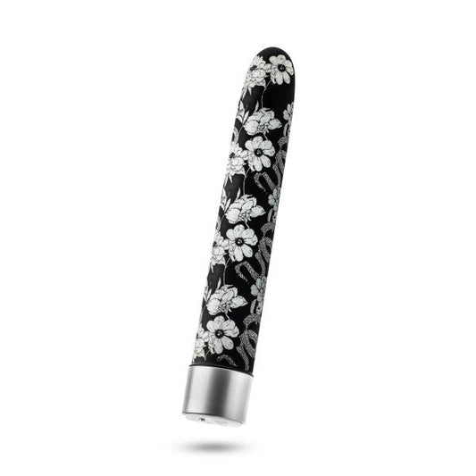 Eden Black Floral Slim Beginner Bullet Vibrator