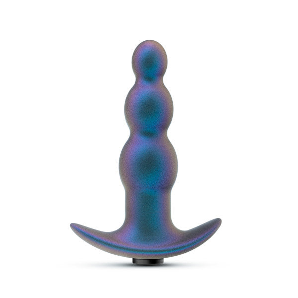 Expedition Beaded Vibrating Silicone Butt Plug