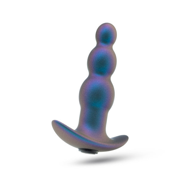 Expedition Beaded Vibrating Silicone Butt Plug