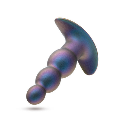 Expedition Beaded Vibrating Silicone Butt Plug