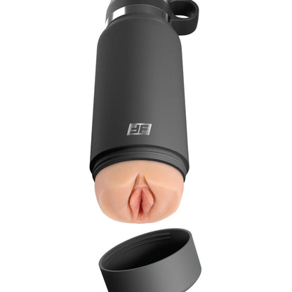 Fuck Flask Pussy Stroker Disguised as a Water Bottle - Vanilla