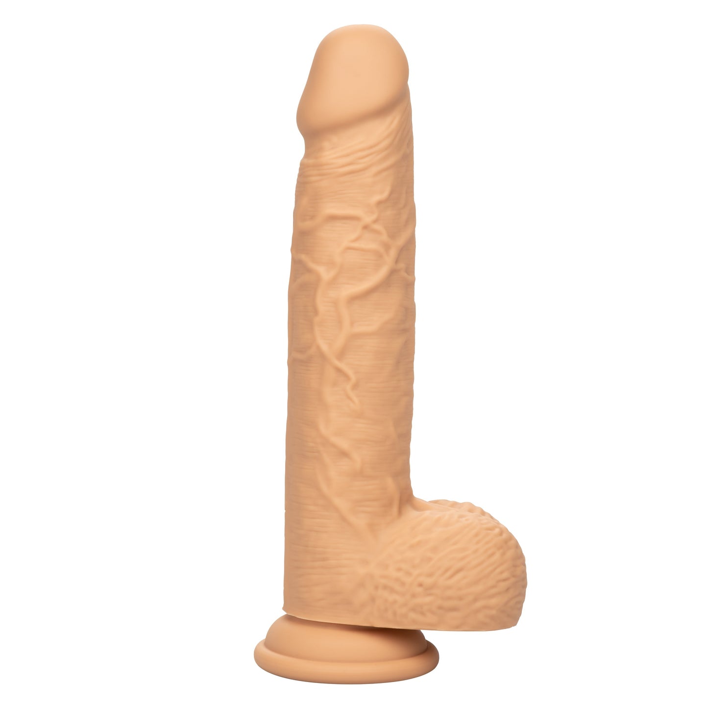 Fuck Stick Squirting Vibrating Silicone Suction Cup Dildo - Vanilla