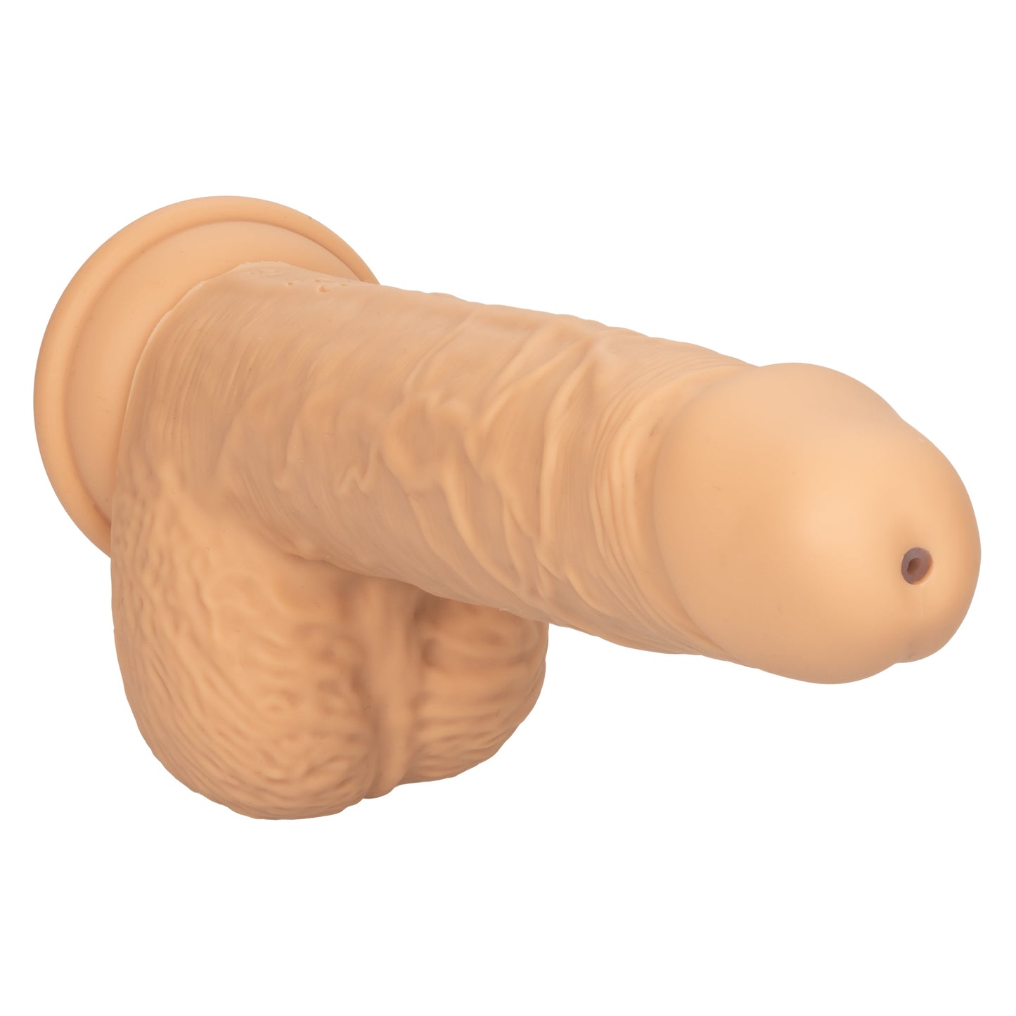 Fuck Stick Squirting Vibrating Silicone Suction Cup Dildo - Vanilla