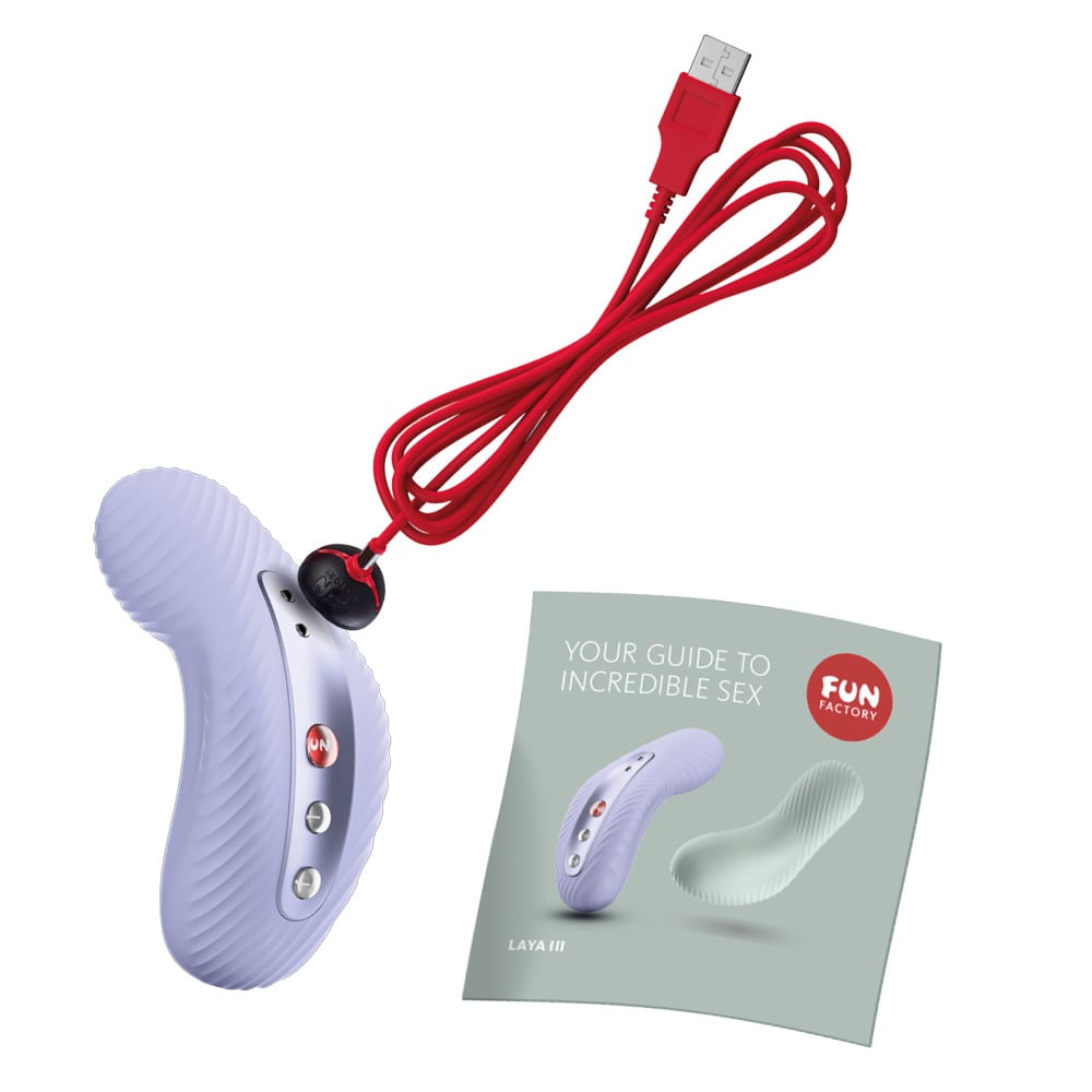 Fun Factory Laya 3 Lay On Humping Vibrator -  Soft Violet