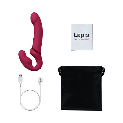 Lovense Lapis App Controlled Strapless Strap-On Dildo