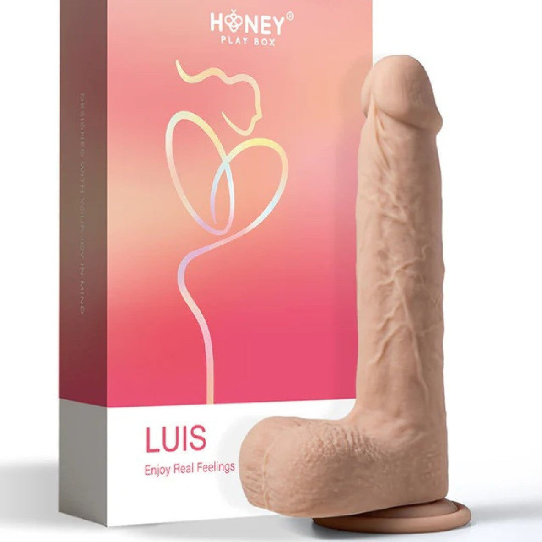 Luis Thrusting Warming Large 8.5" Realistic App Controlled Dildo