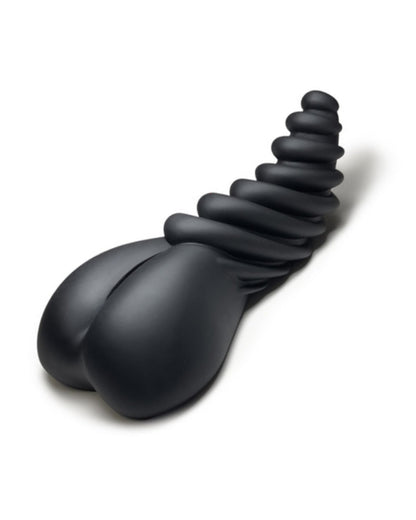 Luvgrind Soft Silicone Stroker, Grinder and Dildo Base - Black