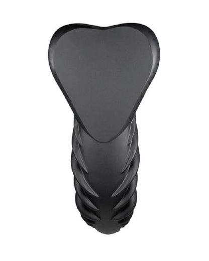 Luvgrind Soft Silicone Stroker, Grinder and Dildo Base - Black