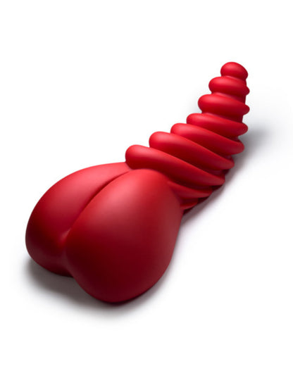 Luvgrind Soft Silicone Stroker, Grinder and Dildo Base - Red