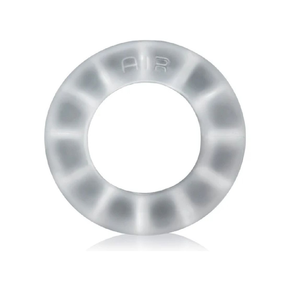 Oxballs Air Flow Light Stretchy Cock Ring - Clear