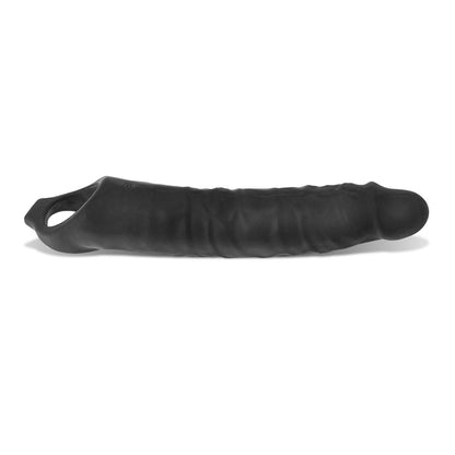 Oxballs Snake Extra Long 11 Inch Cock Sheath with Ball Strap - Black