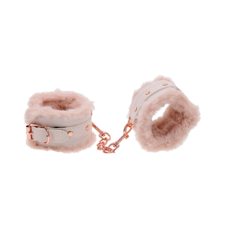 Peaches 'n Cream Fur Handcuffs