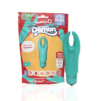 Screamin' Demon 4B Rumbly Bullet Vibrator - Mint Green