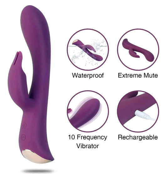 Dildo vibración recargable