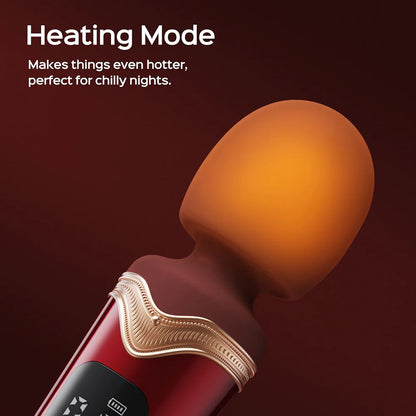 Stormi Powerful Heating Wand Vibrator with Charging Case