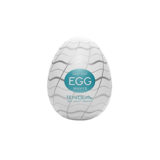 Tenga Egg Disposable Penis Masturbator - Wavy 2