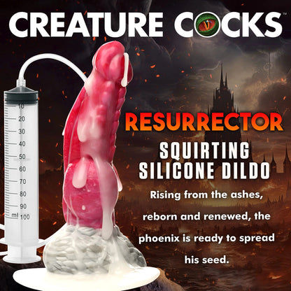 The Phoenix Squirting 9 inch Silicone Fantasy Dildo