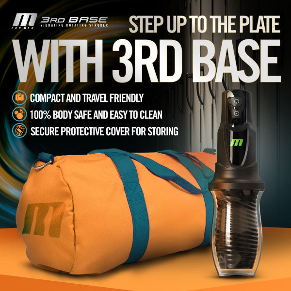 Third Base Vibrating, Rotating Automatic Stroker