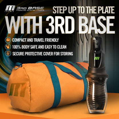 Third Base Vibrating, Rotating Automatic Stroker