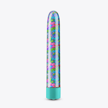 Utopia Powerful Extra Long Mushroom Patterned Rechargeable Vibrator