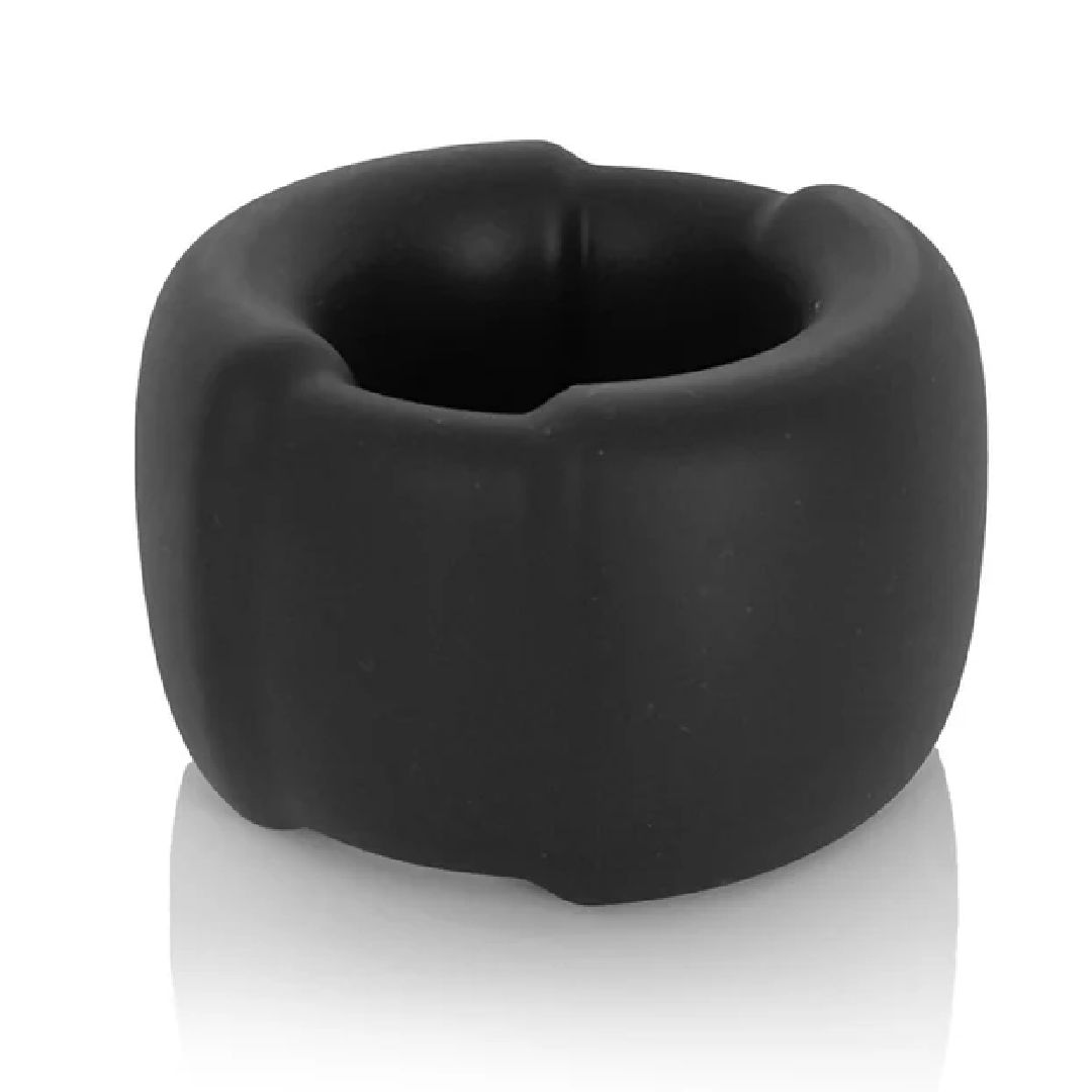 VERS Silicone Ball Stretcher with Weighted Steel Interior - Black