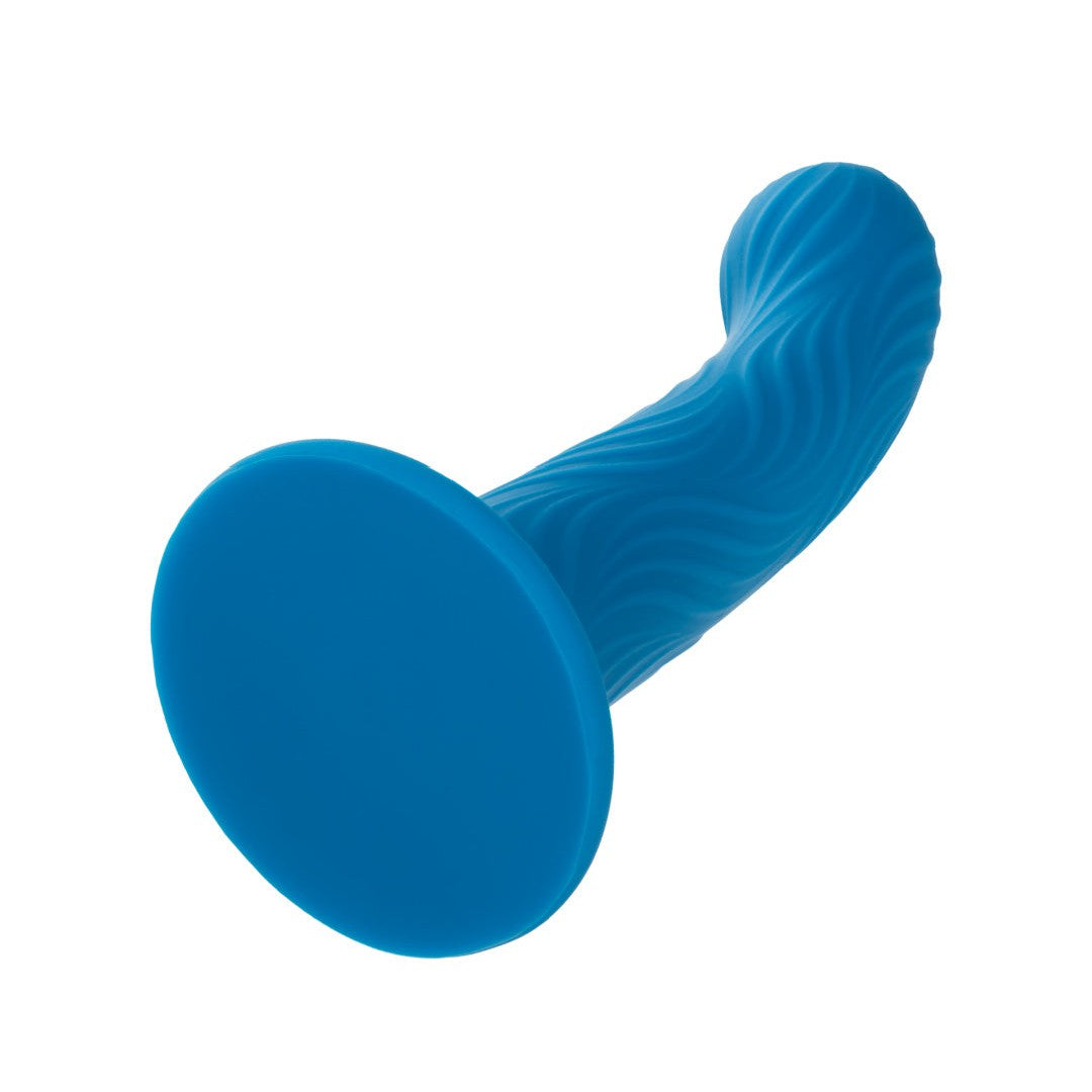 Wave Rider Ripple First Time G-Spot and Prostate Silicone Dildo