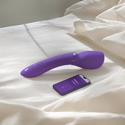 We-Vibe Wand 2 Powerful Cordless Waterproof App Enabled Vibrator