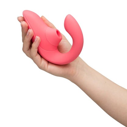 Womanizer Blend  Pleasure Air Clitoral & G-Spot Rabbit -  Rose