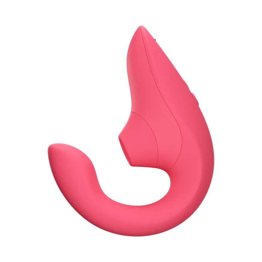 Womanizer Blend  Pleasure Air Clitoral & G-Spot Rabbit -  Rose