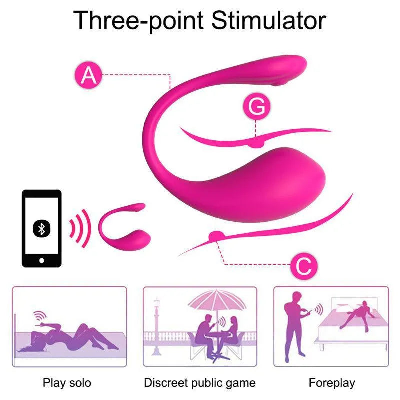 Bluetooth Love Egg Vibrator for Women