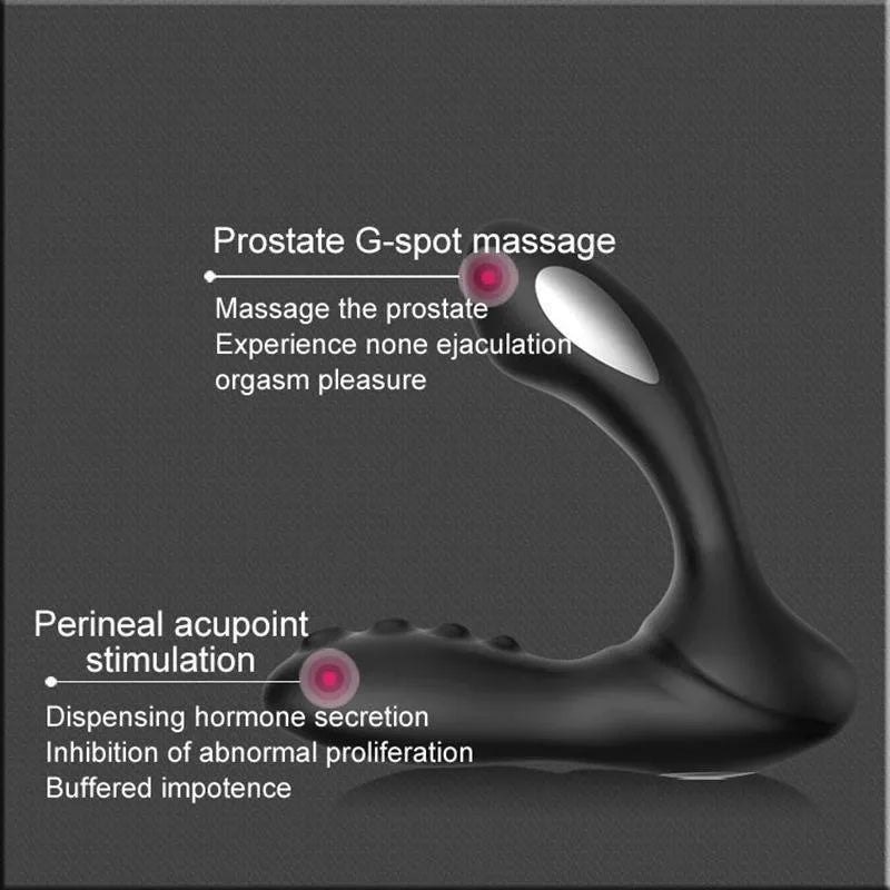 Electric Pulse Prostate Vibrator for Men