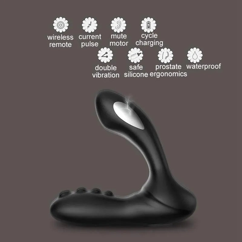 Electric Pulse Prostate Vibrator for Men