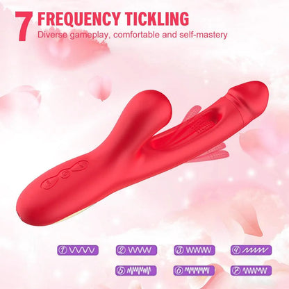 Flapping Sucking Rabbit Vibrator