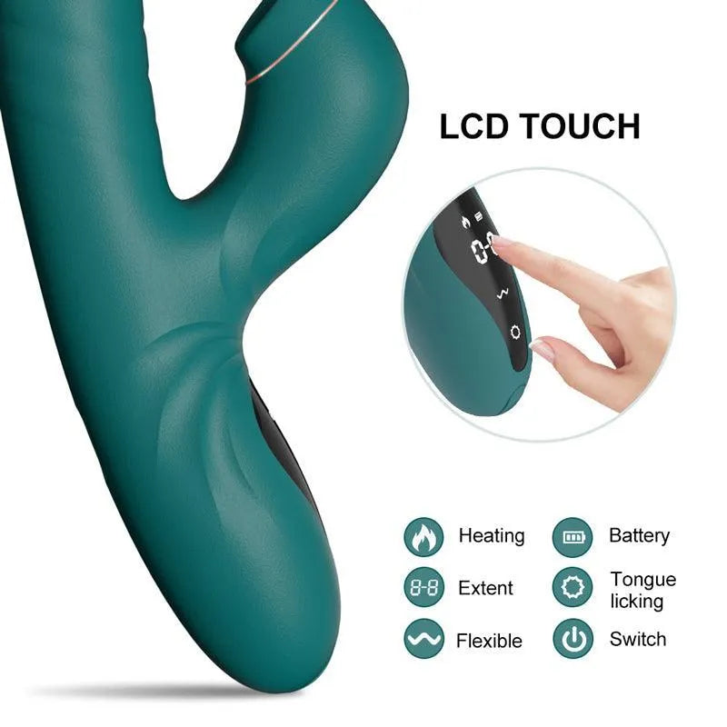 Luxurious Thrusting Dildo Vibrator for Women