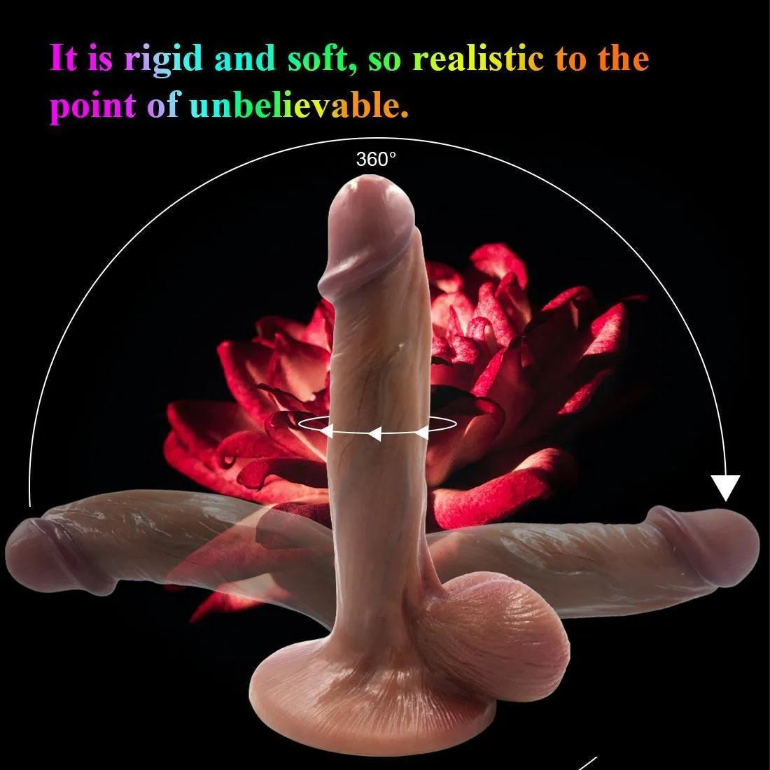 Luxury Realistic Silicone Big Dildo