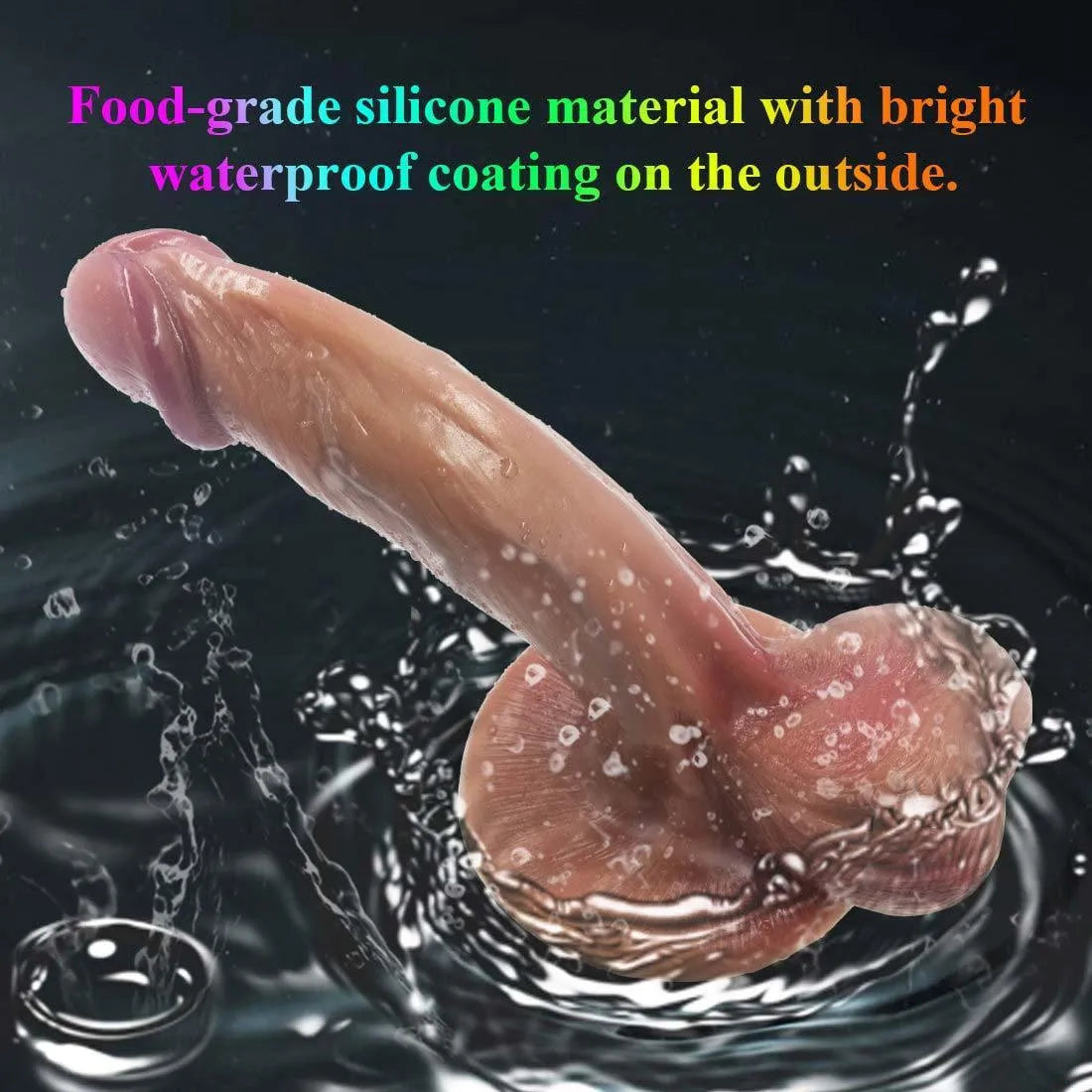 Luxury Realistic Silicone Big Dildo