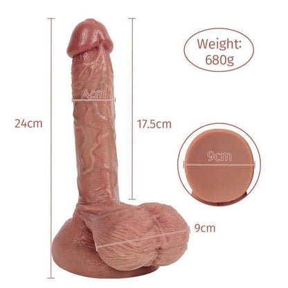 Luxury Realistic Silicone Big Dildo